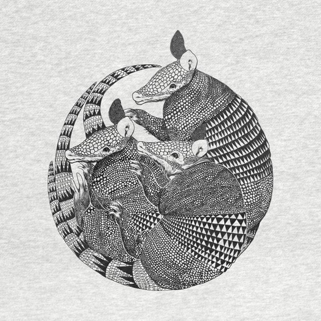 Armadillo Trio by LauraGraves